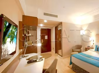 Flat Radisson Alphaville 30m² 1 dormitório 1 vaga para investimento no pool.