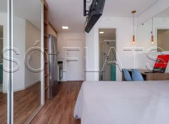Setin Downtown Luz, flat com 22m², 01 dormitório disponível para locação no Centro de São Paulo.