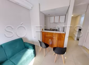 Flat QI Inteligence disponível para venda com 38m², 01 dorm e 01 vaga de garagem