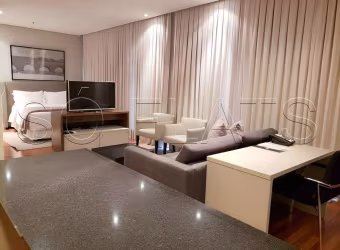 FL Residence, flat disponível para locação contendo 62m², 1 dormitório e 1 vaga de garagem.