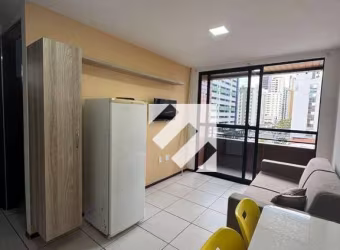 Flat com 1 dormitório para alugar, 35 m² por R$ 2.000,00/mês - Cabo Branco - João Pessoa/PB