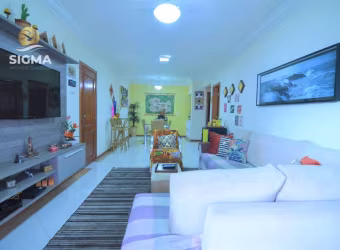 Apartamento na praia, Vista mar, 3 suítes, Lazer, 2 vagas, Tombo, Guarujá.