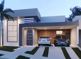 Casa à venda no Condomínio Mac Knight em Santa Bárbara d'Oeste com 3 quartos (1 suíte) e 4 vagas de garagem