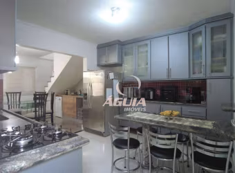 Sobrado com 3 dormitórios à venda, 178 m² por R$ 850.000 - Vila Metalúrgica - Santo André/SP