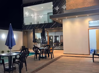Lindo Sobrado de Alto Padrão Mobiliado com 2 Suítes Área de lazer Completa com Piscina