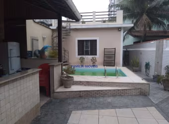 Casa em condomínio fechado com 3 quartos à venda na Teixeira de Freitas, --, Campo Grande, Santos por R$ 1.910.000