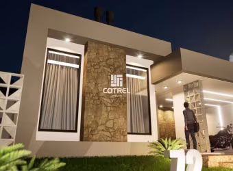 Casa para venda com 3 dormitórios sendo 1 suíte em condomínio fechado no Bairro