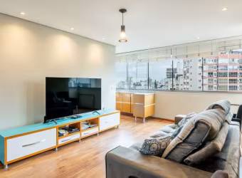 Apartamento com 95m² e 3 dormitórios, 1 suíte, 2 vagas no bairro Jardim Botânico em Porto Alegre