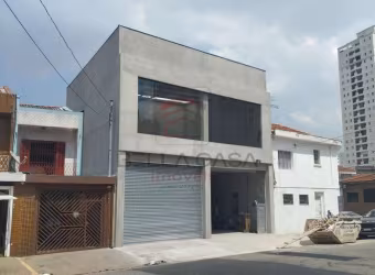 Galpão para locação na Mooca com pé direito alto, vão livre e portão automatio + isolamento termico