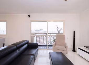 Ótimo apartamento em Moema Pássaros, mobiliado, 2 por andar, 3 vagas, elevador social privativo!