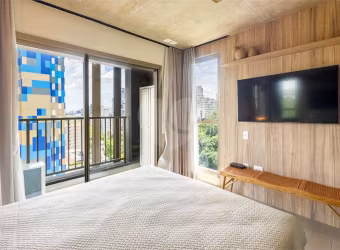 Studio  de 32 m² nos Jardins mobiliado e equipado em empreendimento novo com lazer completo
