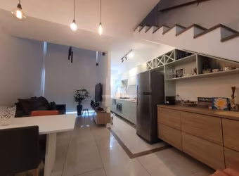 Apartamento Duplex com 2 dormitórios à venda, 83 m² por R$ 790.000,00 - Gonzaga - Santos/SP