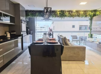 Apartamento Moderno e Porteira Fechada 2 quartos sendo 1 suíte - Lazer e Varanda Gourmet no Gonzaga em Santos