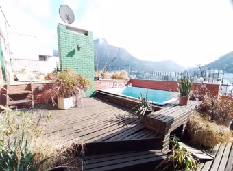 Oportunidade única- Cobertura  Duplex 4 Quartos à venda no sofisticado bairro da Lagoa, Rio de Janeiro.