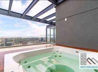 Cobertura Duplex 4 Dormitórios (410,11m²), 4 Suítes, Terraço, 5 Vagas. Próximo do Shopping Morumbi