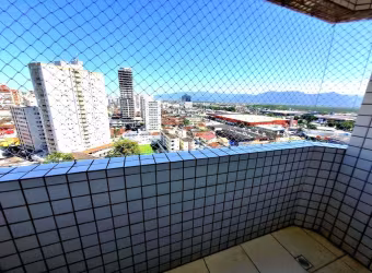 Apartamento à venda em Praia Grande-SP, bairro Guilhermina: 2 quartos, 1 suíte, 1 sala, 2 banheiros, 604,37 m² de área.