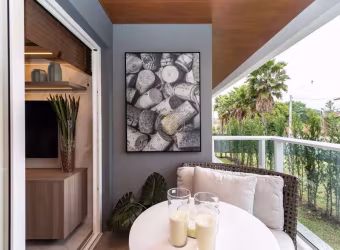 Apartamento moderno com 2 dormitórios no Ecoville