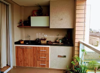 Apartamento com 3 dormitórios 1 suíte sacada gourmet, 2 vagas a venda no Santa Maria SCS