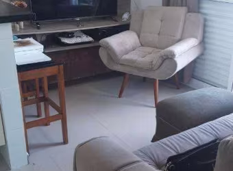 Sobrado para Venda em Praia Grande, Mirim, 2 dormitórios, 1 banheiro, 1 vaga