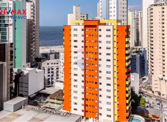 APARTAMENTO QUADRA MAR NA BARRA SUL EM BALNEÁRIO CAMBORIÚ, COM 03 QUARTOS, 1 SUÍTE, 192M2, SACADAS, CHURRASQUEIRA, PISCINA COLETIVA