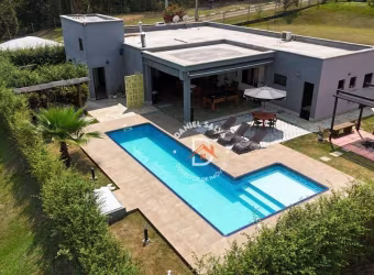Chácara com 3 dormitórios (01 suíte)  à venda, 2090 m² por R$ 1.595.000 - Condomínio Portal das Rosas - Atibaia/SP