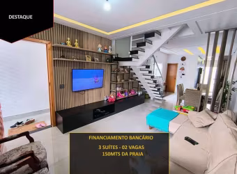 Casa com 3 quartos, Guilhermina, Praia Grande - R$ 1.3 mi, Cod: 2735