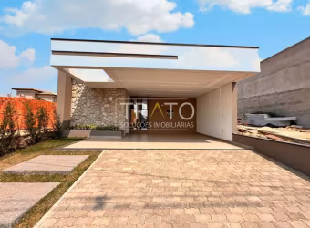 Casa em condomínio fechado com 3 quartos à venda na Avenida Antonio Baptista Piva, 177, Vila Monte Alegre, Paulínia, 140 m2 por R$ 1.090.000