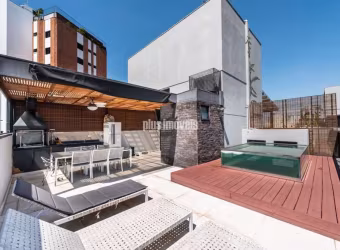 Cobertura duplex próximo ao Portal de Morumbi, 140m²  suíte, 3 gar lazer com piscina e churrasqueira