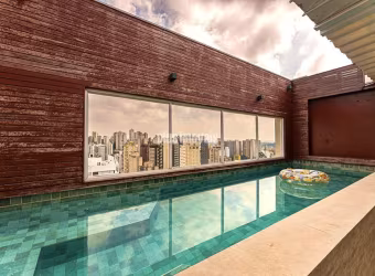 EXCELENTE COBERTURA COM PISCINA E ÓTIMA ÁREA SOCIAL - VISTA ESPETACULAR - 05 VAGAS - JTO. SHOPPINGS