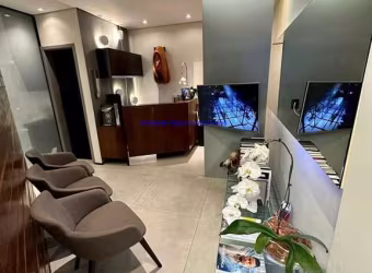 Conjunto Comercial 53m², 01 sala, 01 banheiro e 01 vaga na garagem.   Condomínio com recepção e segurança 24hrs.   Excelente localização.