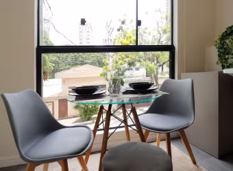 Lindo studio mobiliado, prédio com elevador, na Vila Clementino