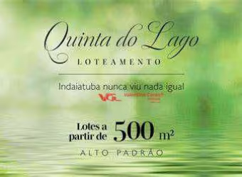 Terreno à venda, 517 m² por R$ 795.000,00 - Quinta do Lago - Indaiatuba/SP