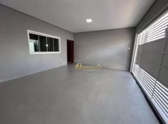 Casa térrea em construção, à venda, 3 dormitórios, 1 suíte, Parque São Lourenço, Indaiatuba.