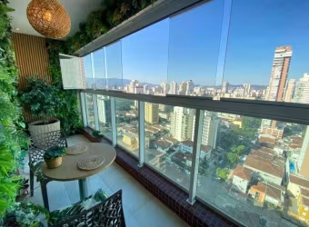 Maravilhoso apartamento, decorado e mobiliado, andar alto !!