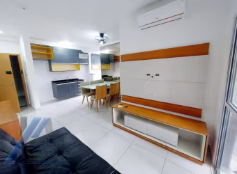 Ubatuba, Centro - Apartamento mobiliado com 02 dormitórios, sendo 01 suíte e área de lazer.