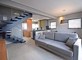 Loft com 2 dormitórios para alugar, 75 m² por R$ 8.500/mês - Centro - Curitiba/PR