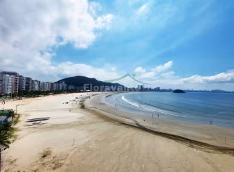 Apartamento na Ilha Porchat, São Vicente com vista para o mar