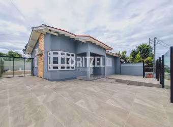 Casa semi mobiliada com piscina para locação, Sol Nascente, Estância Velha, RS