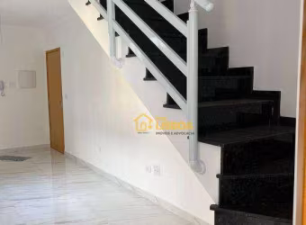 Cobertura à venda, 91 m² por R$ 477.000,00 - Vila Homero Thon - Santo André/SP