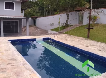 Casa com 4 quartos, piscina, area gourmet, lago no Residencial Sitio da Neblina em Ipiabas