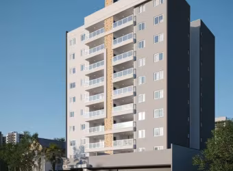 Excelentes apartamentos em construção no Bairro Pio X!! Conta com 02 dormitórios (sendo 01 suíte), amplo living em conceito aberto, sacada gourmet com churrasqueira, copa/cozinha, área de serviço, ban