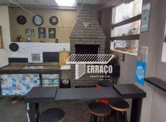 Casa com 3 dormitórios à venda, 100 m² por R$ 580.000,00 - Vila Scarpelli - Santo André/SP
