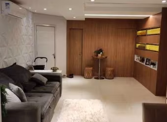 Apartamento na Gleba Palhano com 110m² úteis, 3 quartos, suíte, completo em armários mobiliado