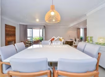 Vende apartamento com 225m², 3 suítes, 3 vagas e lazer no Real Parque.