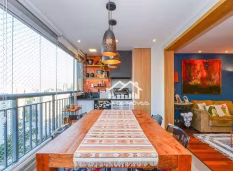 Vende apartamento com 91m², 2 suítes, varanda gourmet, 2 vagas e depósito, na Vila Andrade.