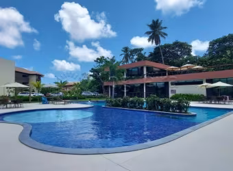 Excelente apartamento com varanda, 2 quartos e totalmente mobiliado localizado na praia dos Carneiros