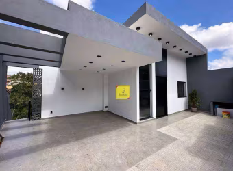 Casa com 3 quartos (suíte), espaço gourmet, quintal e 3 vagas no São Pedro