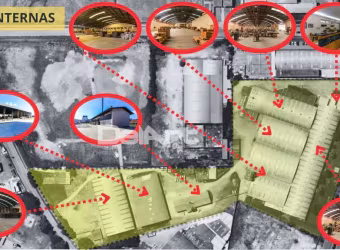 Galpão Industrial à venda, 14492 m² por R$ 49.000.000 - R. João Bettega - Cidade Industrial - Curitiba/PR