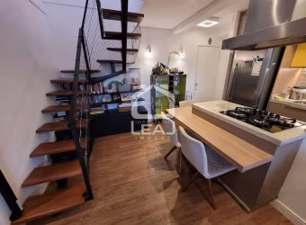 Cobertura de 104m² com 2 dormitórios e 2 vagas à venda, Santo Amaro, São Paulo, SP -  SIDE CHACARA