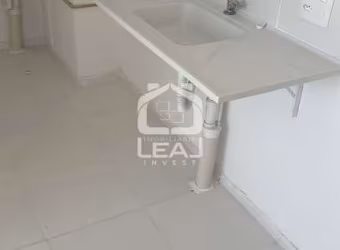 Apartamento novo para locação, 33m², Valeiros, 2 dormitórios, R$ 1.615,27 (Pacote) - São Paulo, SP